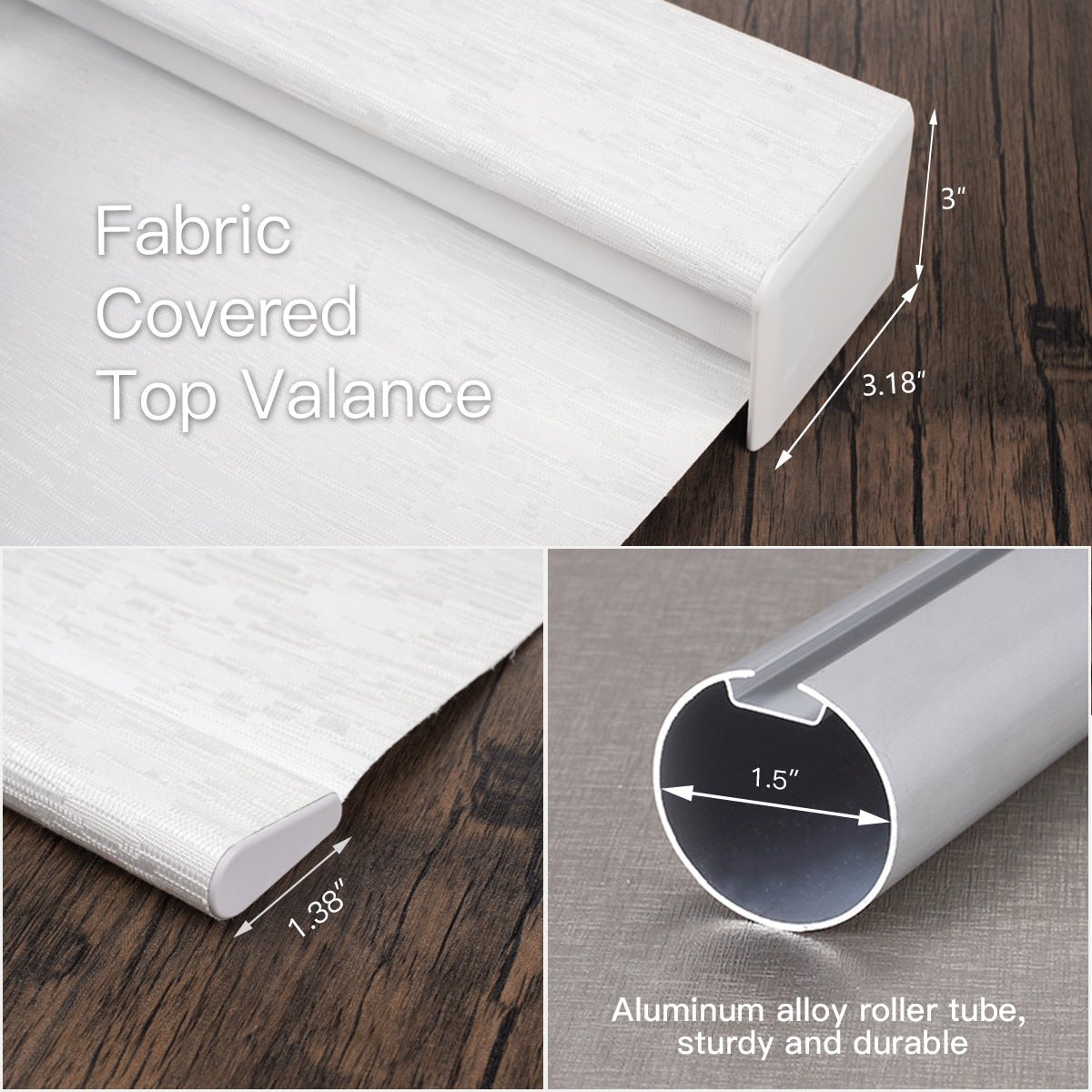 Manually Controlled Cordless Blackout Roller Shade - Tokblind official