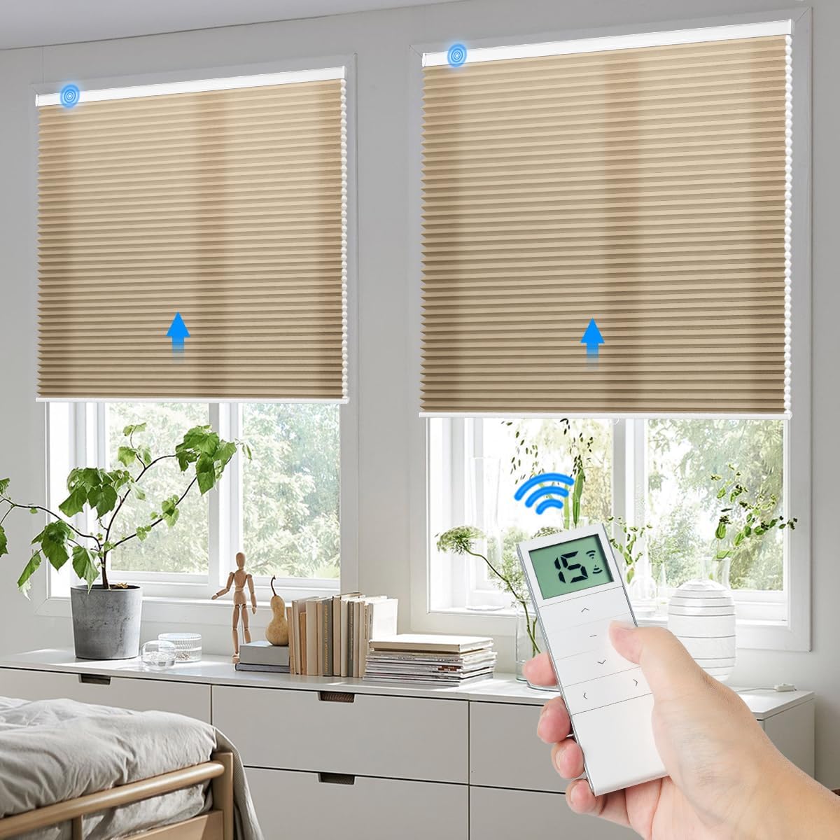 Motorized Cellular Shade - Light Filtering - Tokblind official