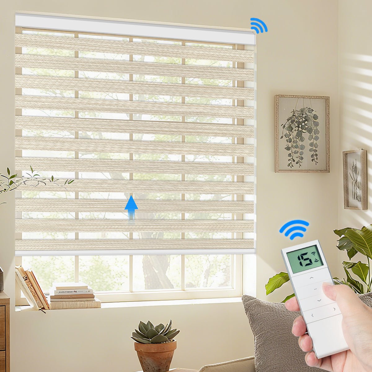 Motorized Zebra Blinds - Tokblind official