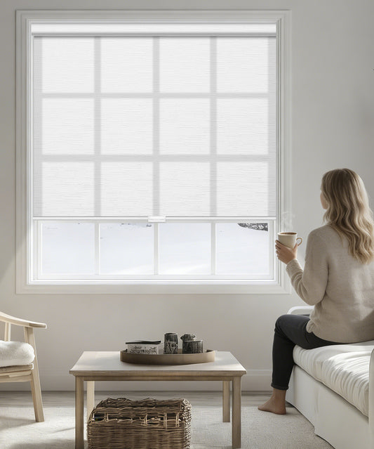 手動光フィルタリングコードレスローラーシェード