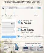 Motorized Day Night Cellular Shade (Light Filtering + Blackout)