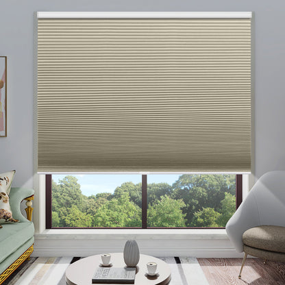 Manual Cordless Cellular Shade - 100% Blackout