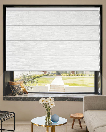 Manual Corded Blackout Roman Shades