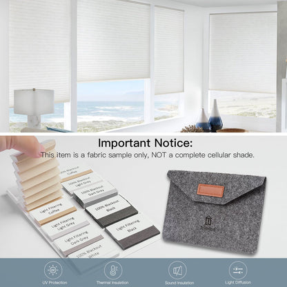 Fabric Samples for Cellular Shades - Tokblind official