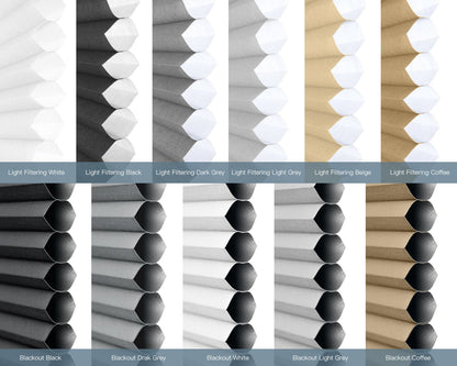 Fabric Samples for Cellular Shades - Tokblind official