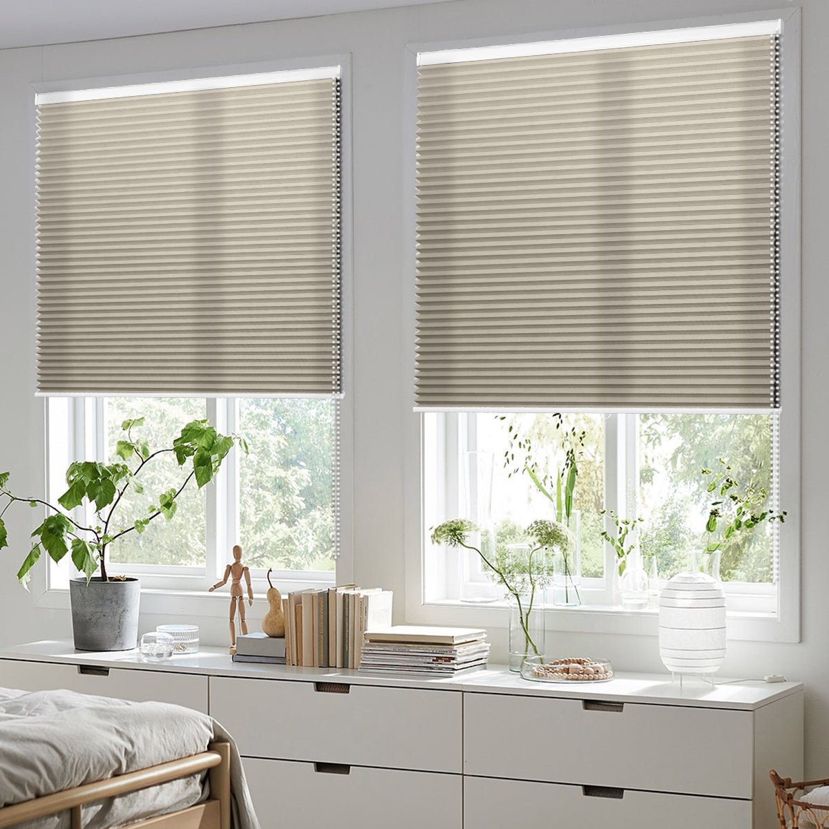 Manual Corded Cellular Shade - Light Filtering - Tokblind official