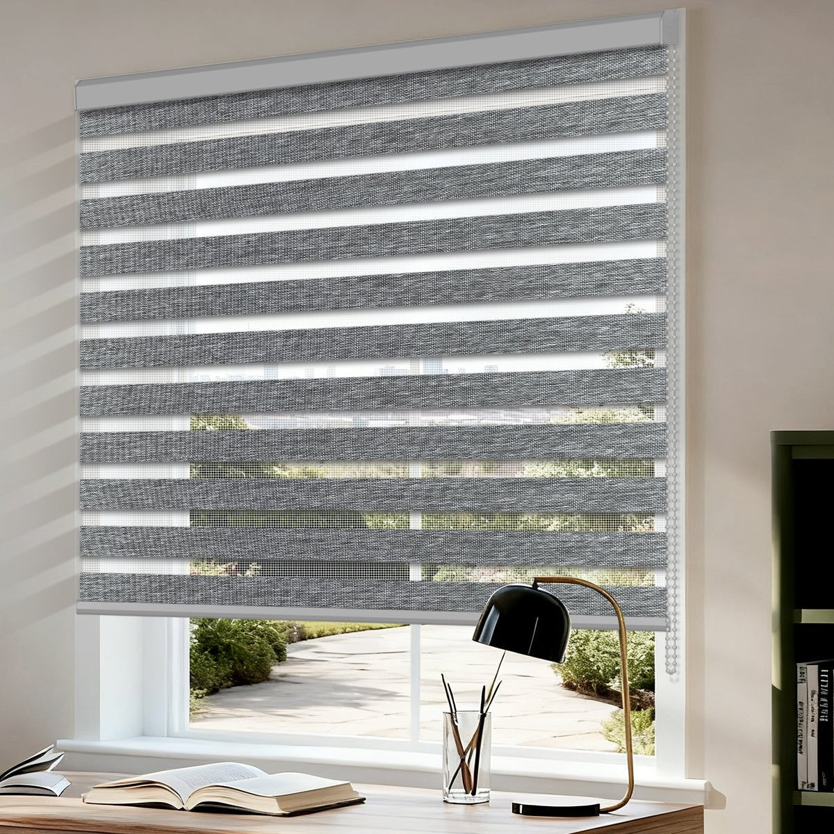 Manually Controlled Zebra Blinds - Tokblind official