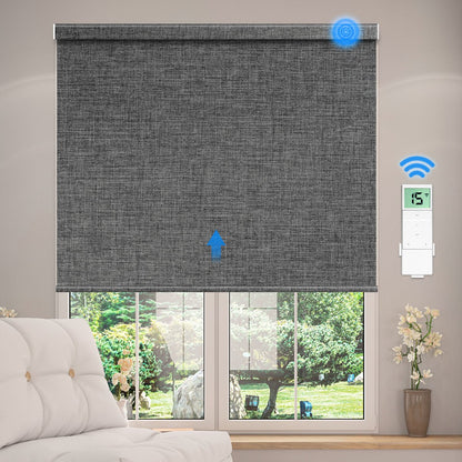 Motorized Blackout Roller Shade (Fabric Wrapped) - Tokblind official