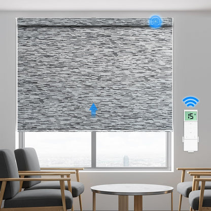 Motorized Blackout Roller Shade (Fabric Wrapped) - Tokblind official