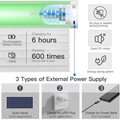 Motorized Blackout Shangri - La Sheer Shade - Tokblind official