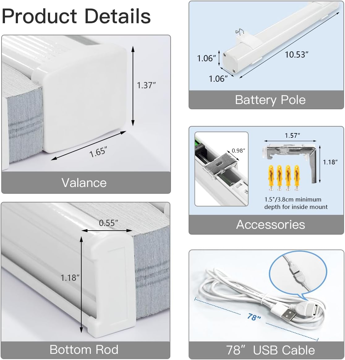 Motorized Cellular Shade - Light Filtering - Tokblind official