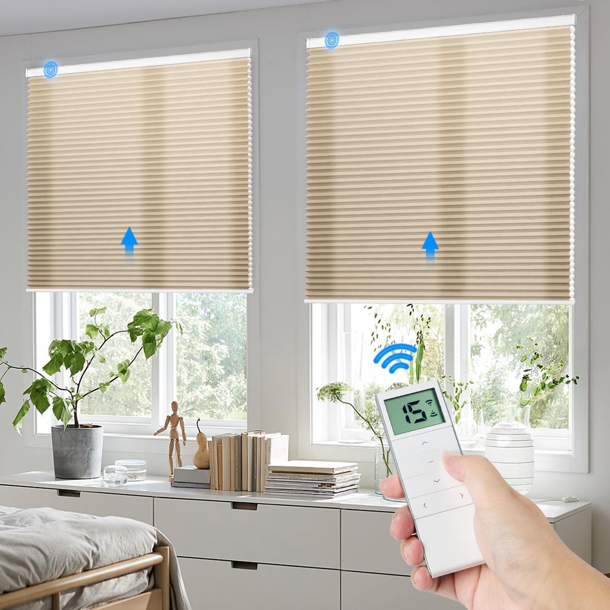 Motorized Cellular Shade - Light Filtering - Tokblind official