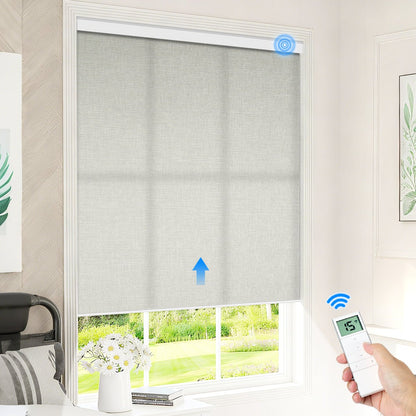 Motorized Light Filtering Roller Shades - Tokblind official