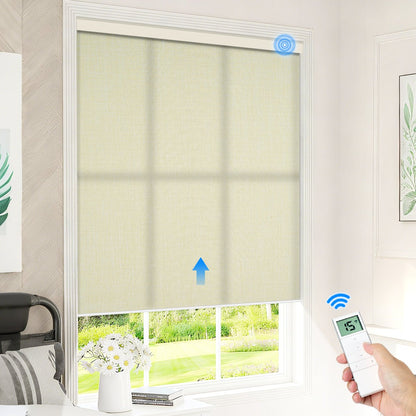 Motorized Light Filtering Roller Shades - Tokblind official