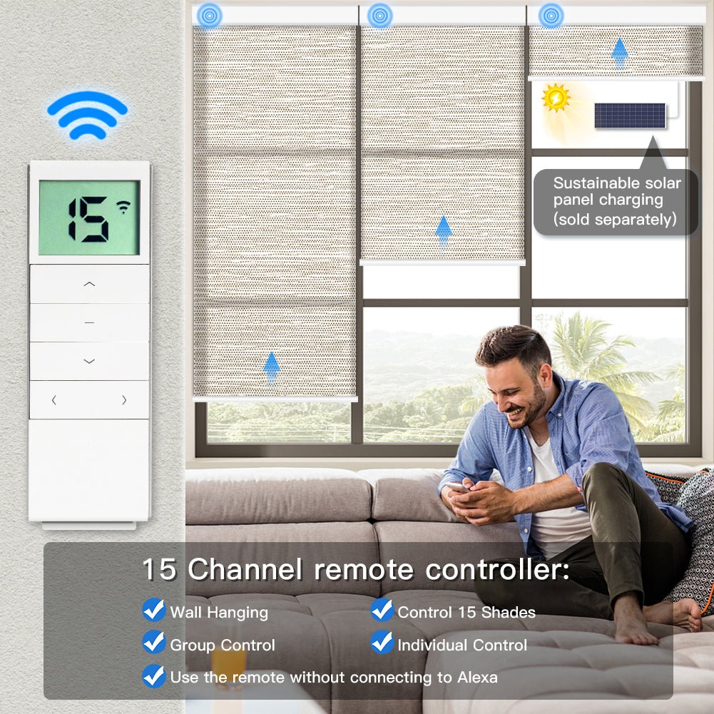 Motorized Light Filtering Roller Shades - Tokblind official