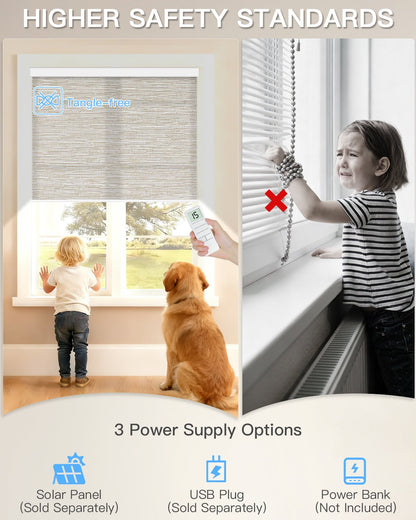 Motorized Light Filtering Roller Shades - Tokblind official