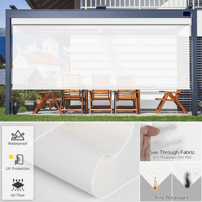 Motorized Outdoor Roller Shade - Tokblind official