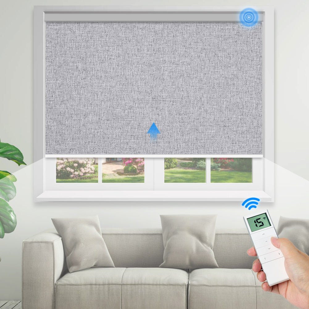 Smart Motorized Blackout Roller Shade - Tokblind official