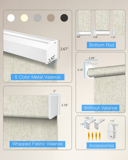 Smart Motorized Blackout Roller Shade - Tokblind official