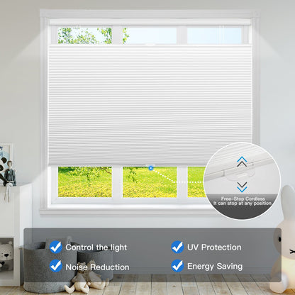 Top Down Bottom Up Manual Cellular Shade - 100% Blackout - Tokblind official