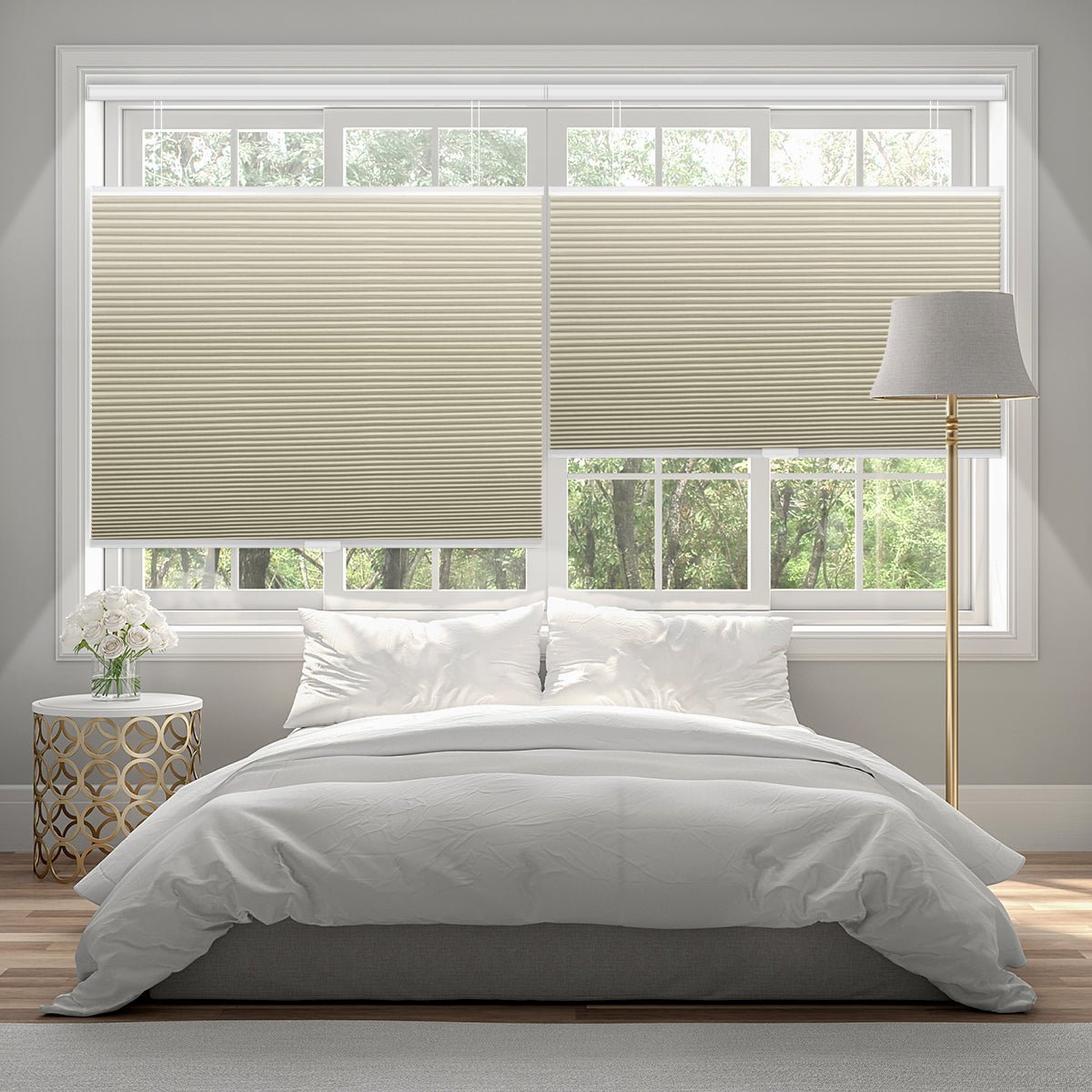 Top Down Bottom Up Manual Cellular Shade - 100% Blackout - Tokblind official