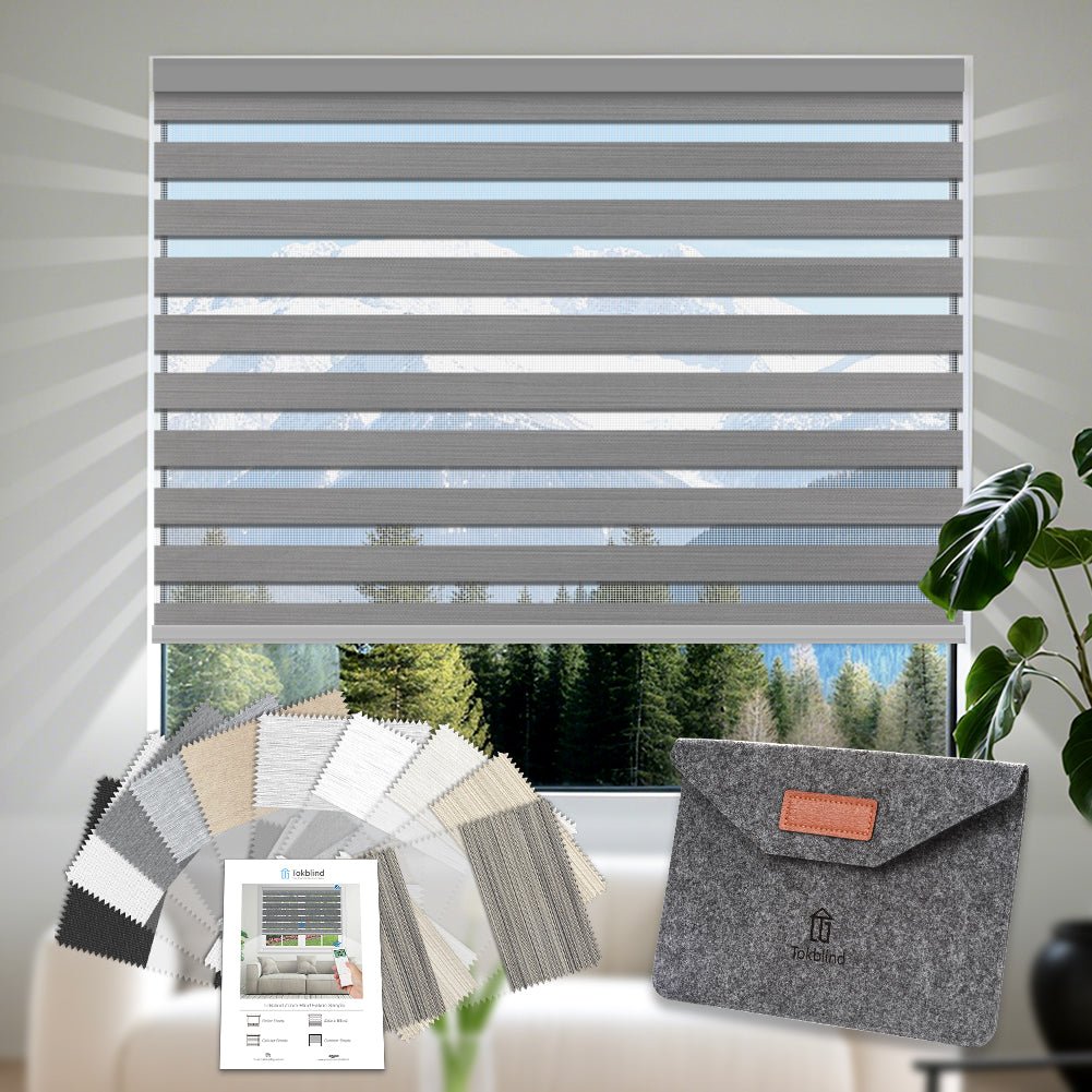 Zebra Shade Fabric Samples - Tokblind official